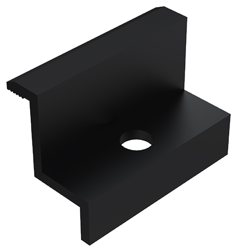 Juoda galinė spaustuvė 30 mm (K-06-30-CZ) – 10 vnt. pakuotė