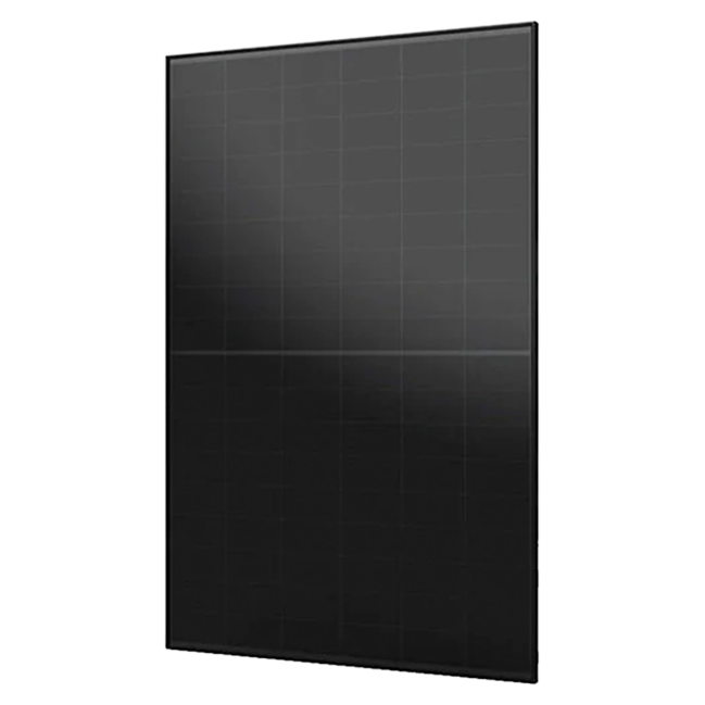 AIKO 440W saulės modulis, N tipo, dvigubas stiklas, Full Black
