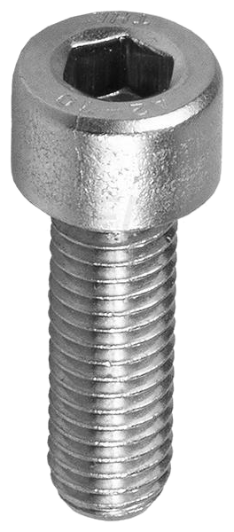 Varžtas su šešiakampe galvute 25 mm (K-18-25) – 10 vnt. pakuotė