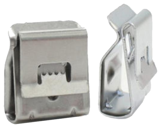 Kabelio spaustukas modulio rėmui (K-49-K) – 100 vnt. pakuotė
